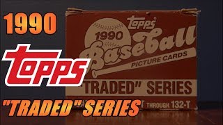 ⚾1990 Topps Traded Series Baseball Card Set Review. Complete Set!