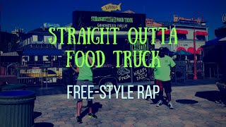 Straight Outta Food Truck Free Style Rap - Universal Studios Florida