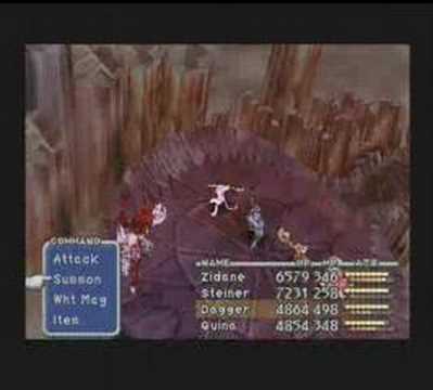 FFIX Best Save + Trance Kuja battle