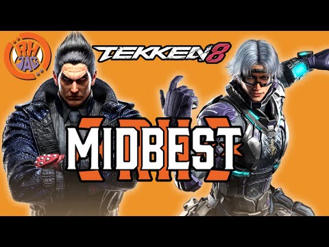 TEKKEN 8 MIDBEST (Kazuya, Lee, Azucena, Jin, Kuma, Reina, Nina) Team Tourney Roundhouse TAG