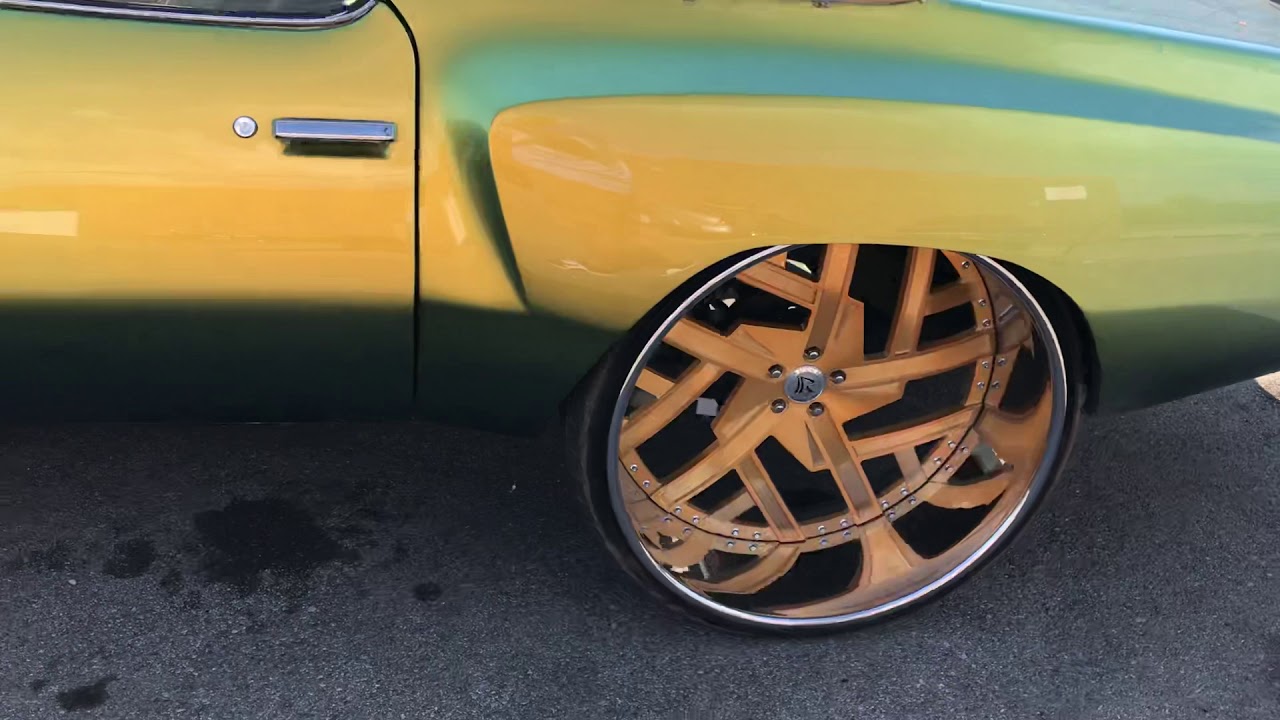 Widebody Monte Carlo on 28x14 Rucci Forged