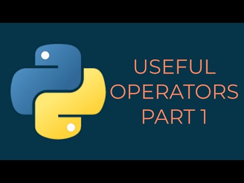 Python's Useful Operators, Part 1