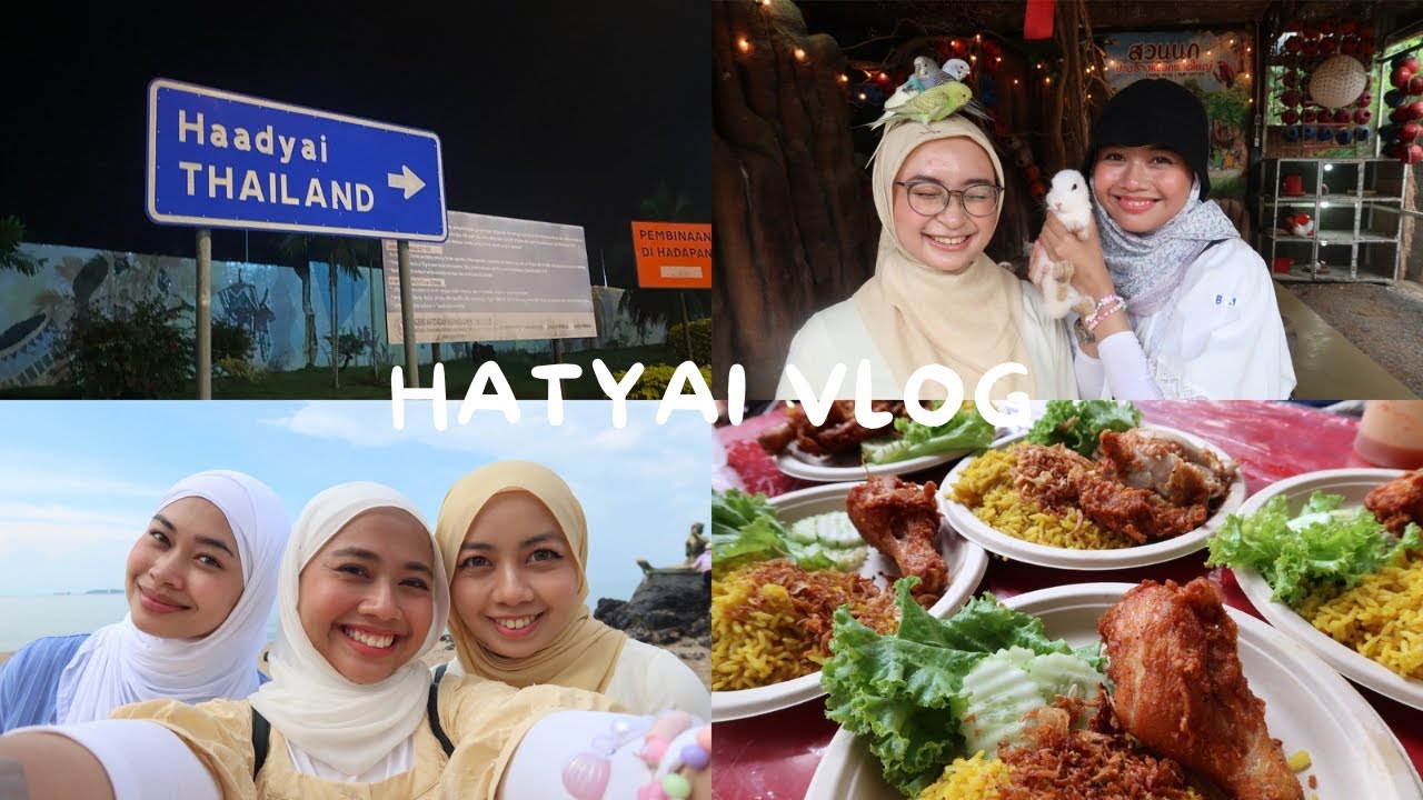 HATYAI VLOG | Floating Market🛶, Samila Beach🏝️