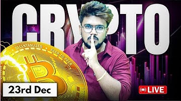 Live Crypto Gold Trading | 23rd Dec | Trading With Avijit Tech #cryptotrading #bitcoin #live