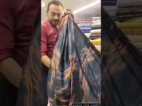 حرير سيليكا ايطالي اقمشة فستان  2023
