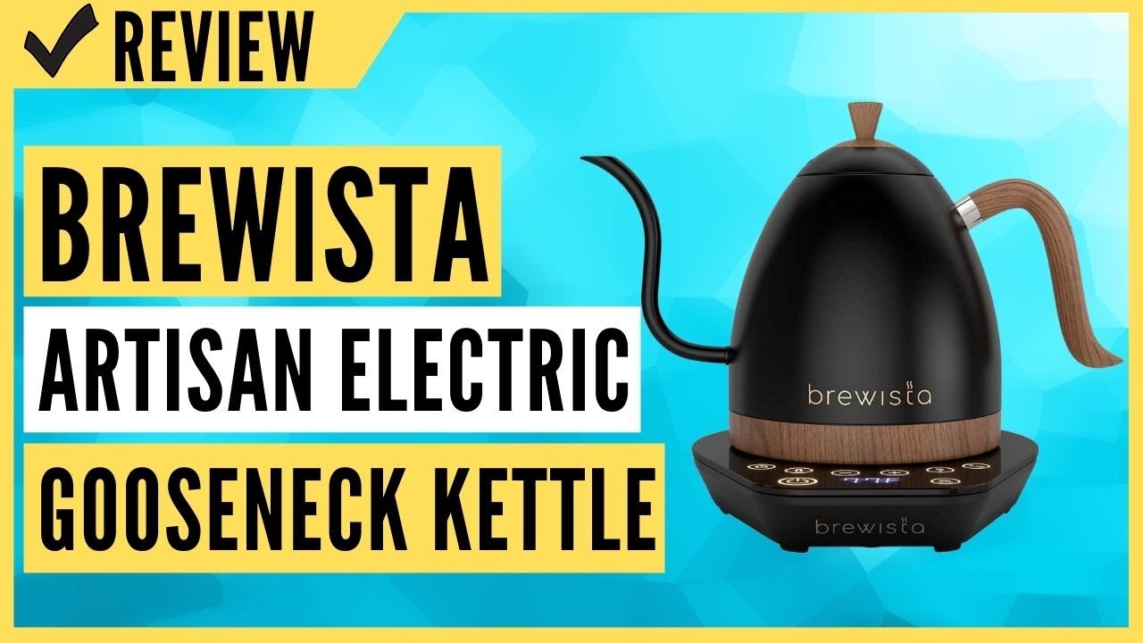 Brewista Artisan 1.0L Electric Gooseneck Kettle Review YouTube