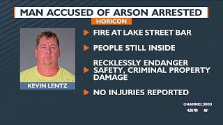 Man accused of arson arrested