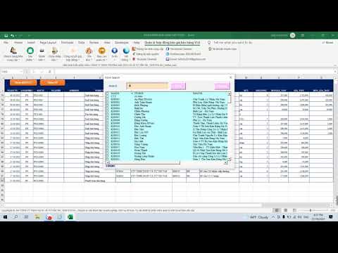 Hướng dẫn chi tiết phần mềm quản lý bán hàng,kho,báo giá,hợp đồng Excel