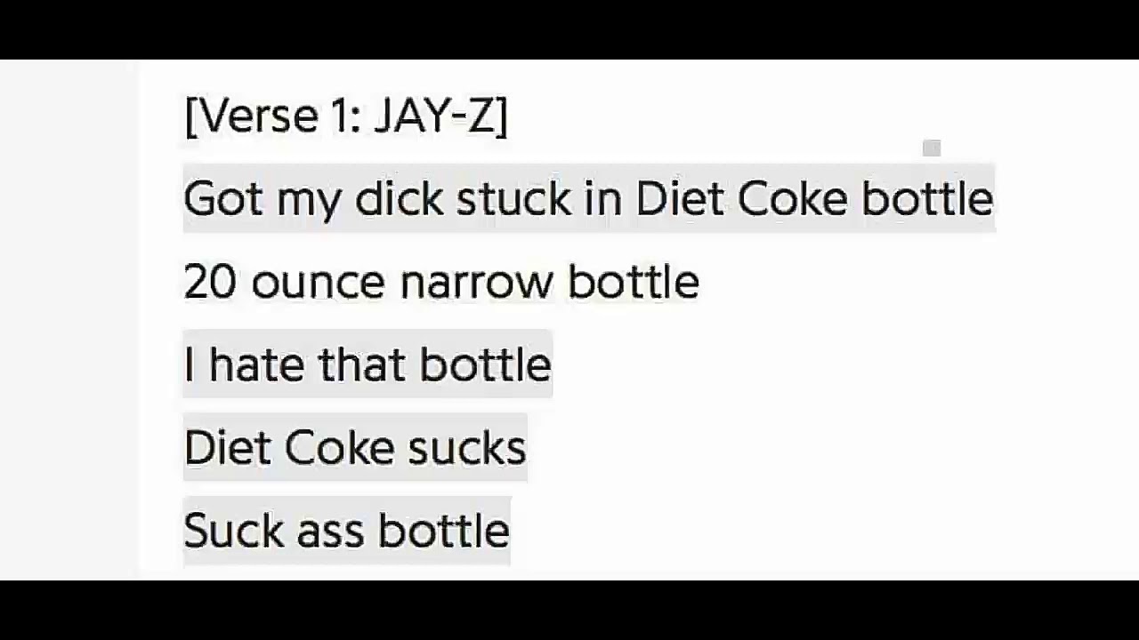 Jay Z Diet Coke Ad Hot 97 Radio Rip YouTube