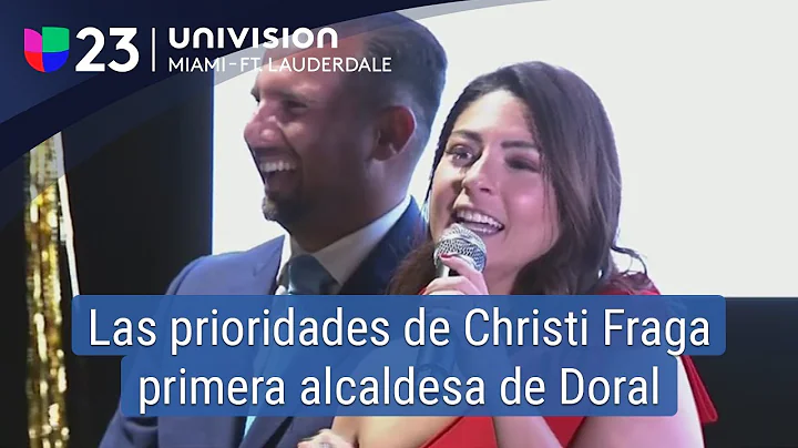 Las prioridades de Christi Fraga, elegida como la ...