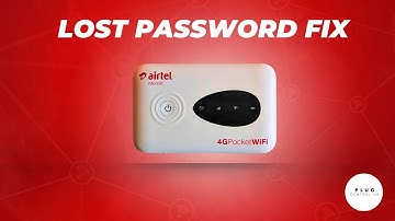 Forgotten Password Recovery: Airtel Pocket WiFi