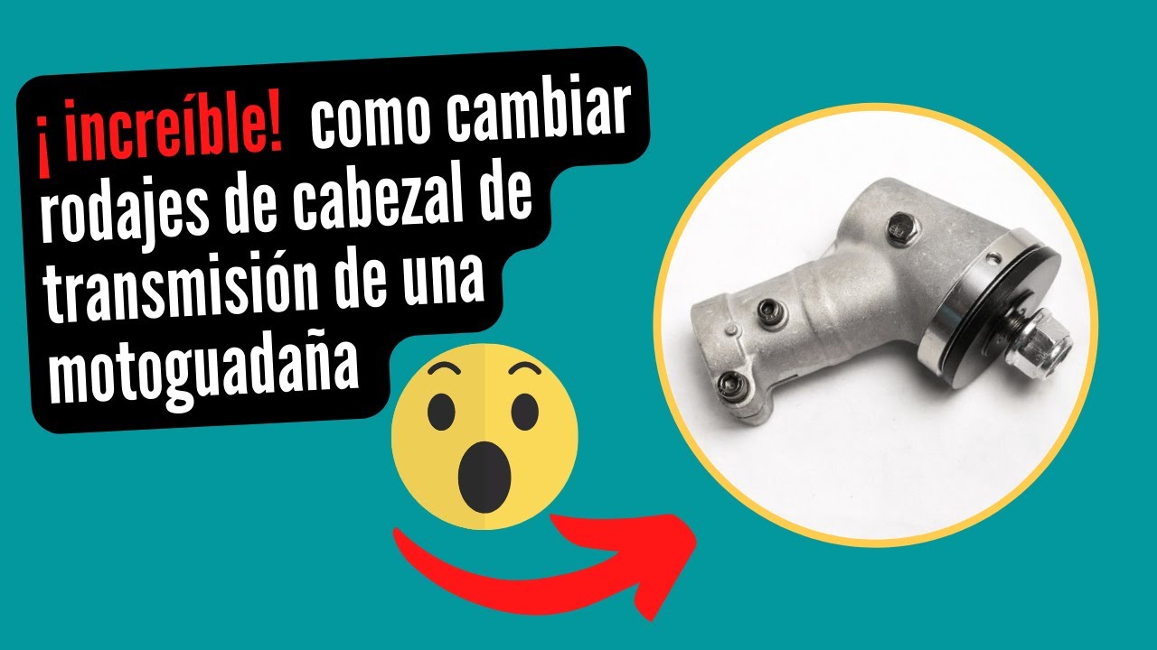 ¿Cómo desarmar y armar cabezal de transmisión de HUSQVARNA ?🤔143,236,541  herramienta casera