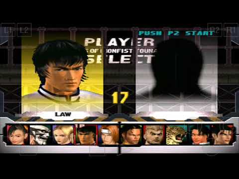 Tekken 3 Gameplay | Law Vs Yoshimitsu | Ps1 | Epsxe Emulator