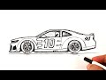 How To Draw A Nascar Car How To Draw A Nascar Car