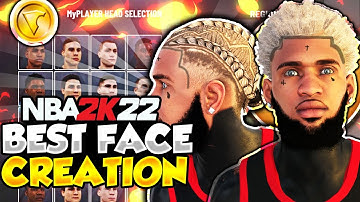 THE BEST COMP FACE CREATION IN NBA 2K22! THE MOST INTIMIDATING DRIPPY FACE CREATION IN HISTORY!!! 😈