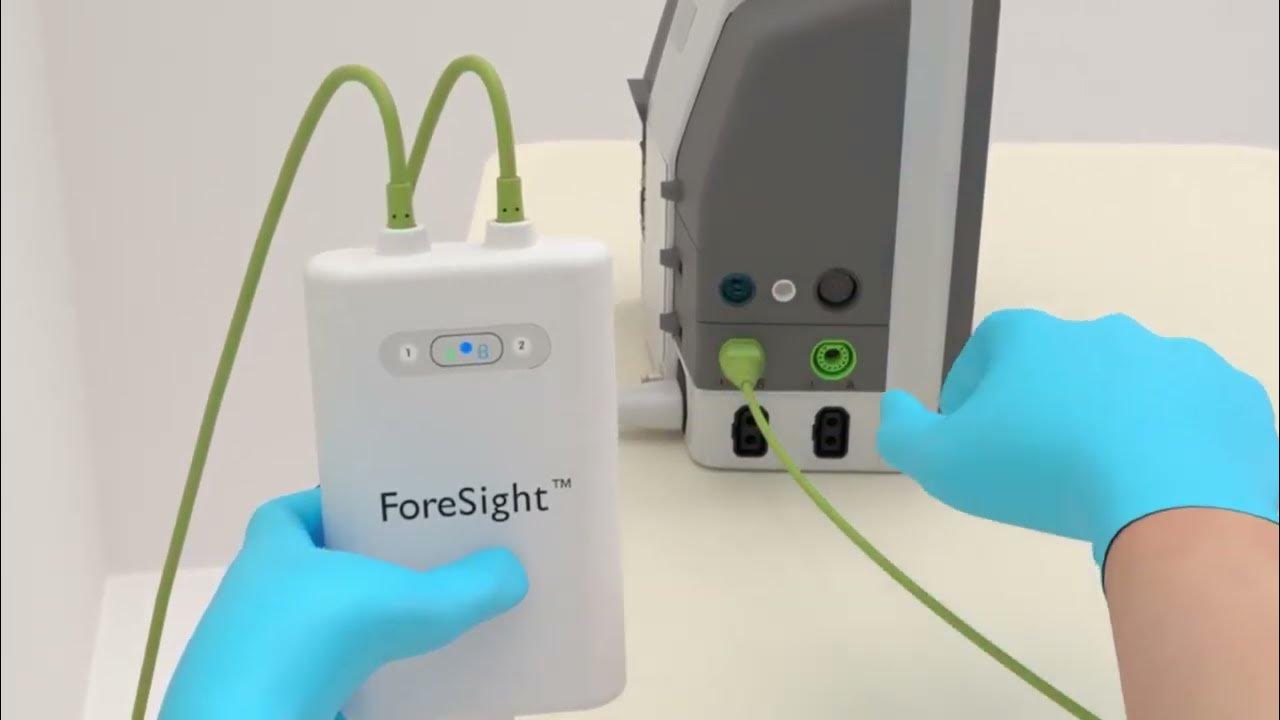 ForeSight Tissue Oximetry System Setup YouTube