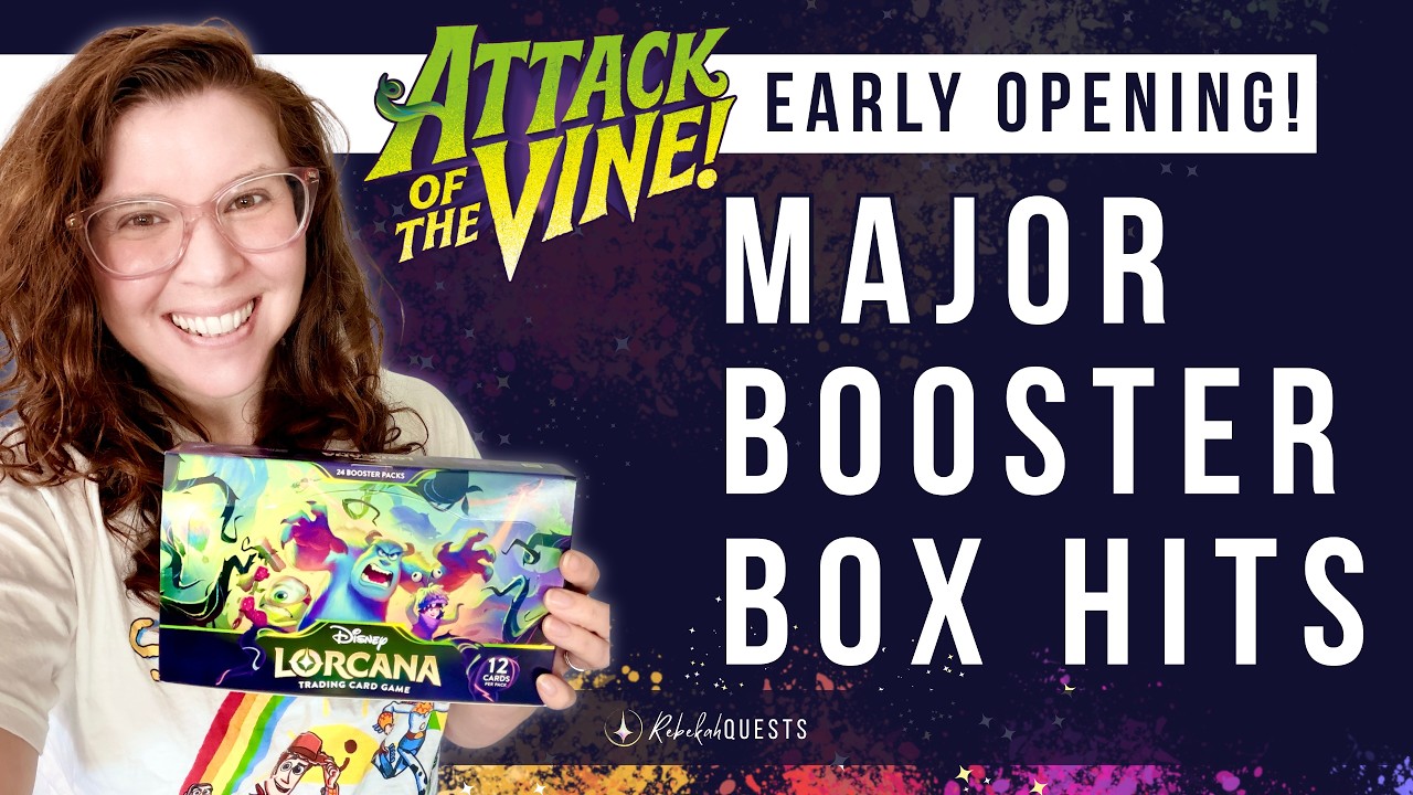 lorcana booster box opening Disney The First Chapter Got my hands on a