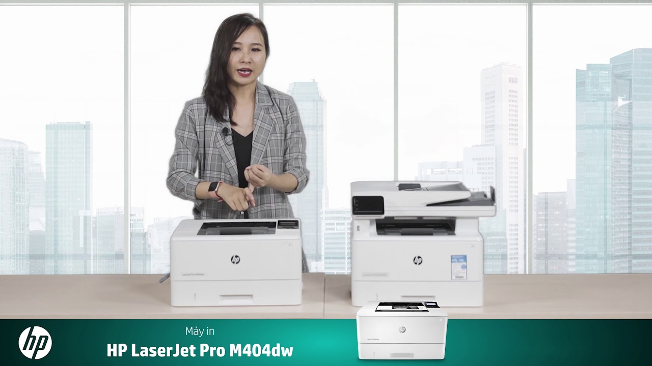 Máy in HP Laserjet Pro m404dw YouTube