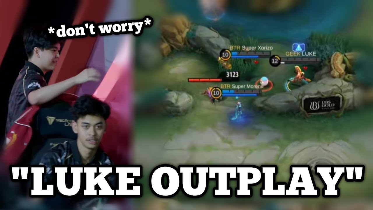 LUKE OUTPLAY 2 MAMBERS PLAYER BIGTRON 🤯🤯 BUT BIGETRON TO WIN GAME 3 