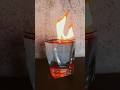 Water on Fire, Nail Polish and Fire Experiment: Simple Science at Home | Flammable Liquid Reaction