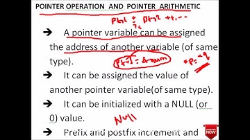 Arithmetic operations on pointers-82