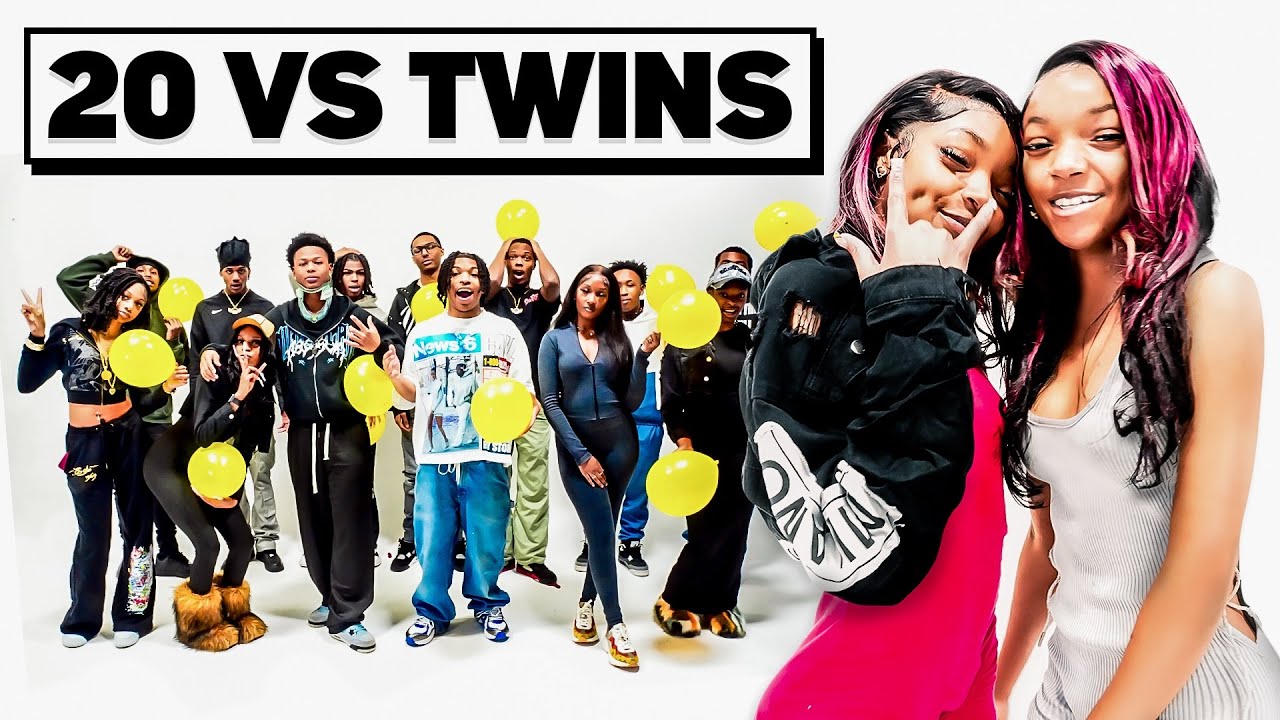 Sister Swipes 20 Guys For Her Twin Sister!