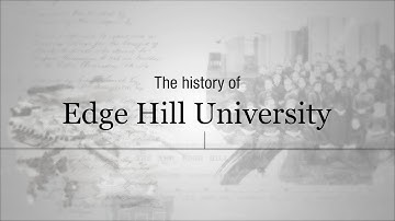 The history of Edge Hill University