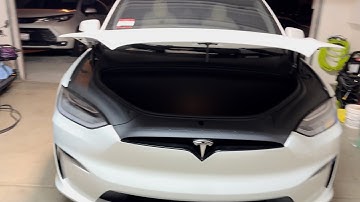 2022-2024 Tesla Model X Hansshow power frunk installation