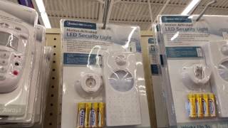 Motion Activated Security Light On My RV - Harbor Freight $8 Score