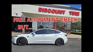 Discount Tire for Alignment?  Depends...