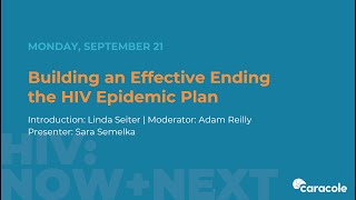 CaraConference 2020: Building an Effective Ending the HIV Epidemic Plan