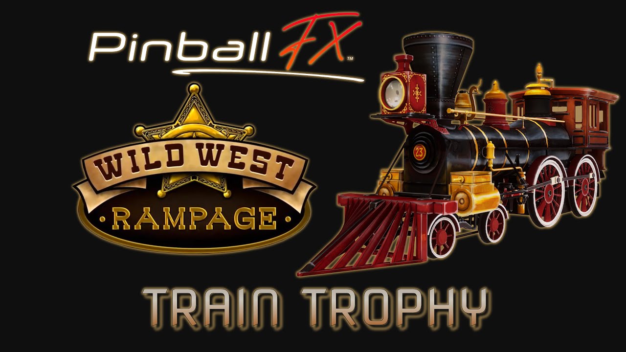 Pinball FX 🟣 Zen Originals: Wild West Rampage ► Train Figure Trophy