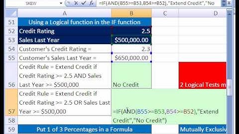 Excel Magic Trick 167p2 IF function formula: 12 Examples!