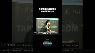 Dr. Ishakamusa Barashango: They Misnamed It the Book of the Dead - The Kushite Text Behind Every Bib