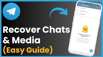 How To Recover Deleted Telegram Messages, Pictures & Videos || Android / iPhone !