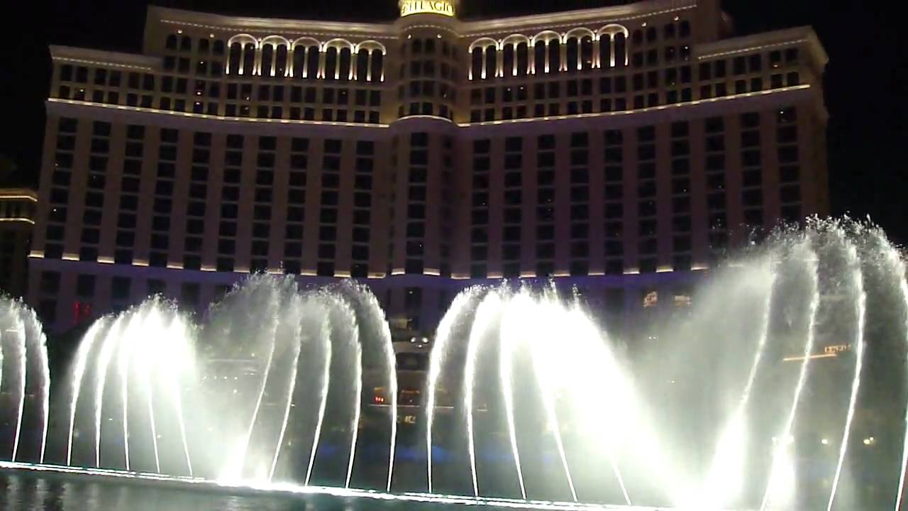 Fountains at Bellagio! Time to say goodbye YouTube
