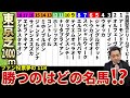 【夢のレース】東京2400ｍで歴代最強はどの馬だ！舞台別妄想レース枠順抽選会