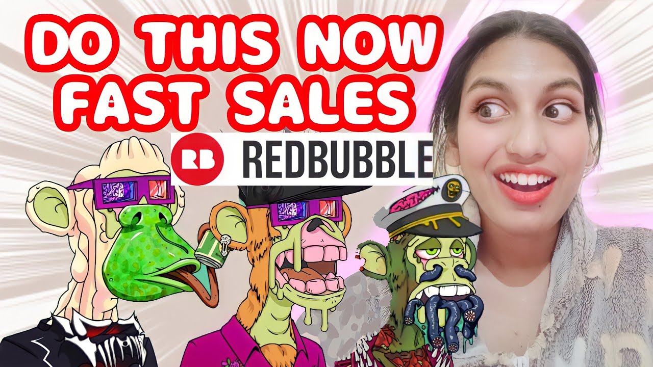🔥💯DO THIS TO GET DAILY SALES ON REDBUBBLE IF YOU'RE TIRED OF NOT GETTING SALES ON REDBUBBLE😭 IN 2022