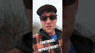 Striving for perfection leads to continuous improvement