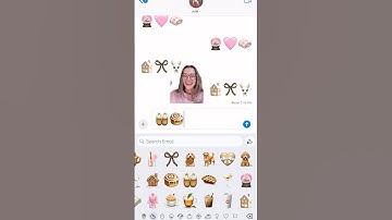 CUTE CUSTOM EMOJI TUTORIAL FOR iOS 18.1!! 🎀🌟🩷
