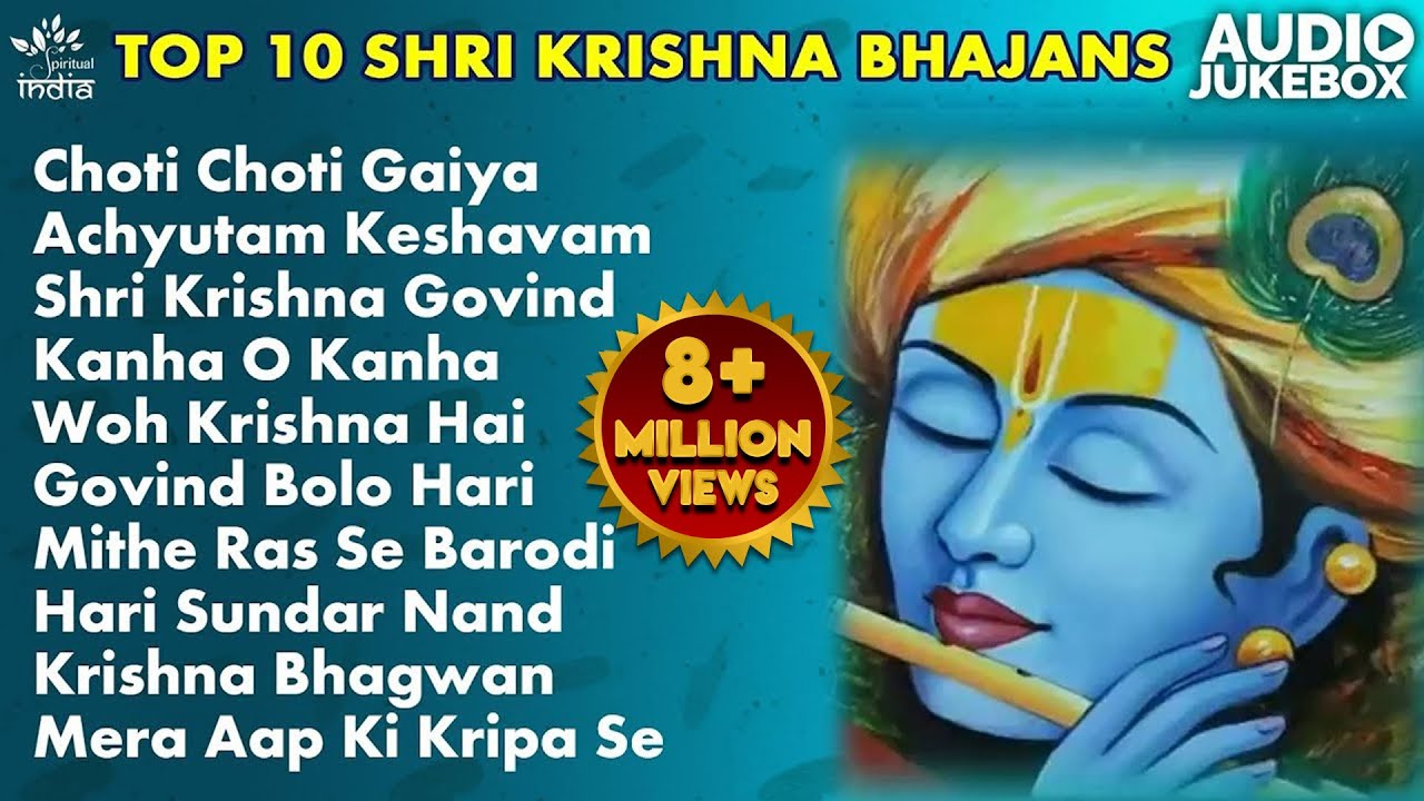 Download Top 10 Shri Krishna Bhajans | Morning Bhajans, Krishna Songs | Best Collection of Krishna Bhajans