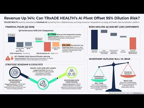 DataMeds AI (MEDS): The 87% Surge vs. 95% Dilution Risk