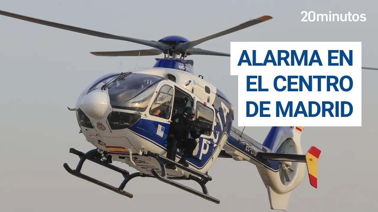 Un HELICÓPTERO despierta a los vecinos del CENTRO DE MADRID... y la POLICÍA avisa: 
