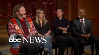 Office Christmas Party | Full Cast Interview with Jennifer Aniston, Jason Bateman, & More
