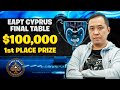 EAPT Cyprus Poker Tournament - Final Table Action