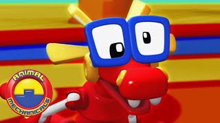 Ilha Da Bola Saltitante Mechana Kanga Mecanimais Brasil Português Filmes Para Crianças