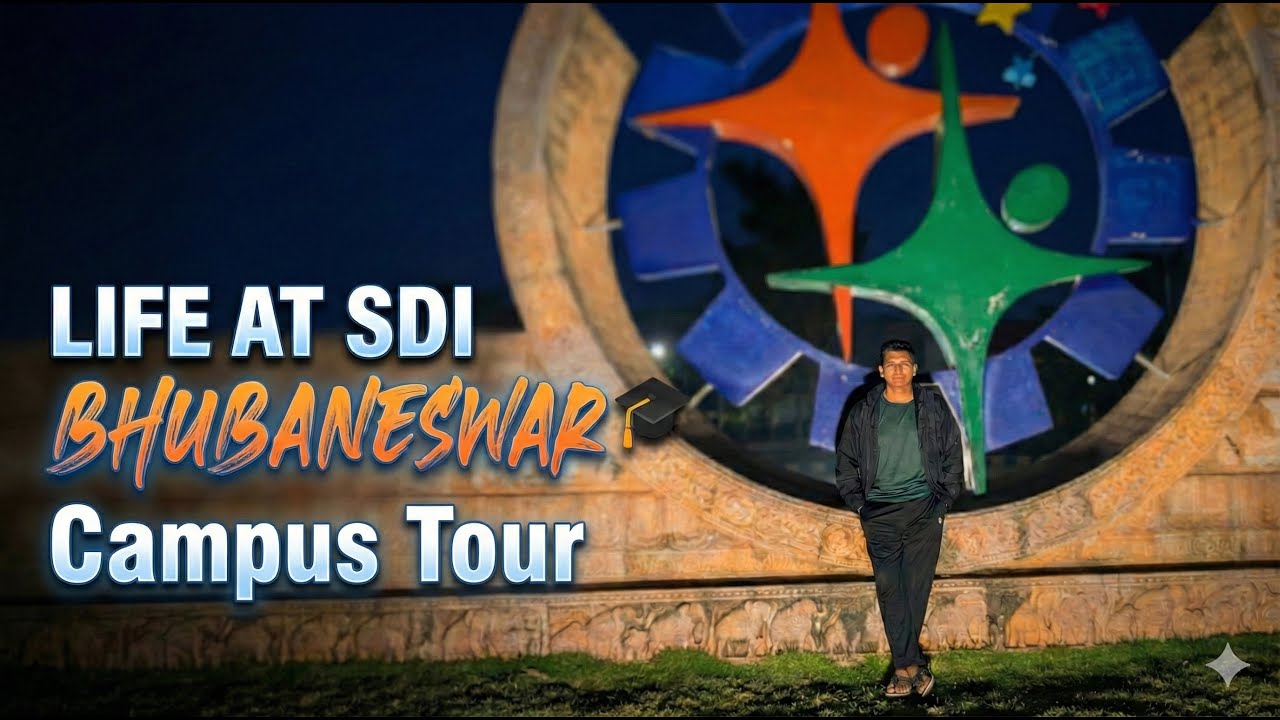 SDI Bhubaneswar Student Life 🇮🇳 | Hostel, Campus & Daily Routine