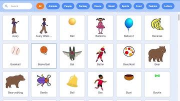 Coding in Scratch: Changing the background and sprite costumes