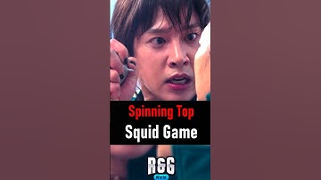 The Spinning Top Game in Squid Game a nerve-wracking challenge | #youtubeshorts #shortsvideo #short