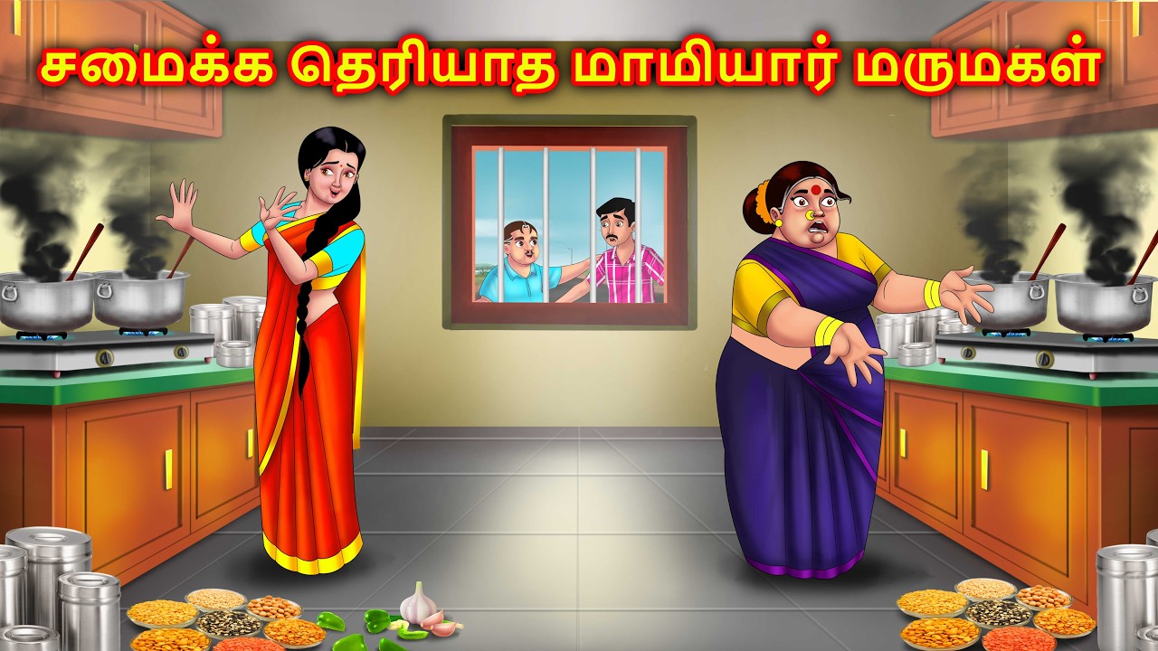 சமைக்கத் தெரியாத மாமியார் மருமகள் Mamiyar vs Marumagal | Tamil kadhaigal | Anamika Tv Tamil